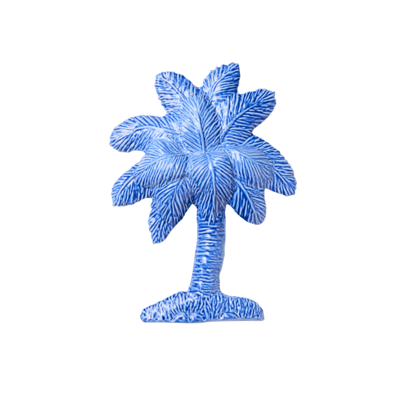 Blue Palm Wall Hanging