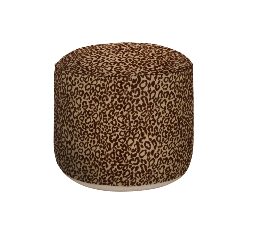Maya Chocolate Pouf