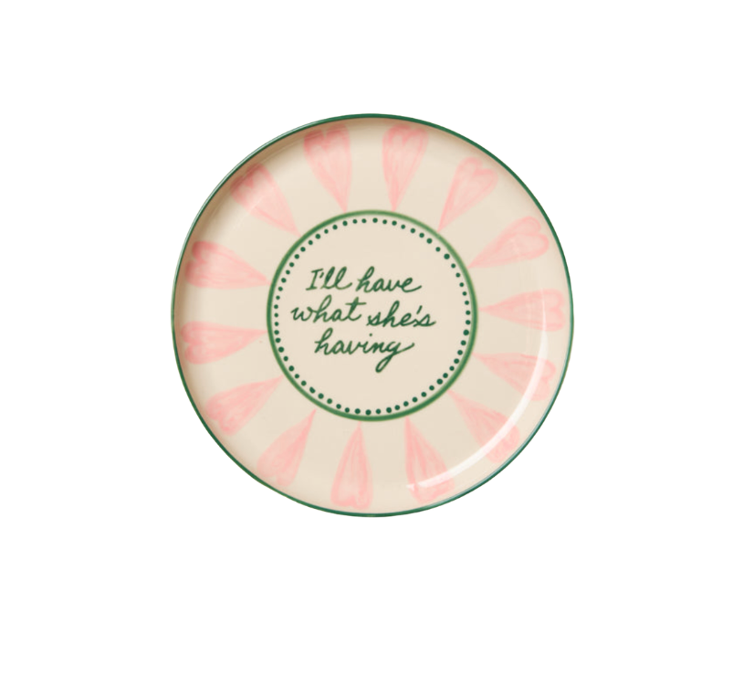 What She's Having Plate