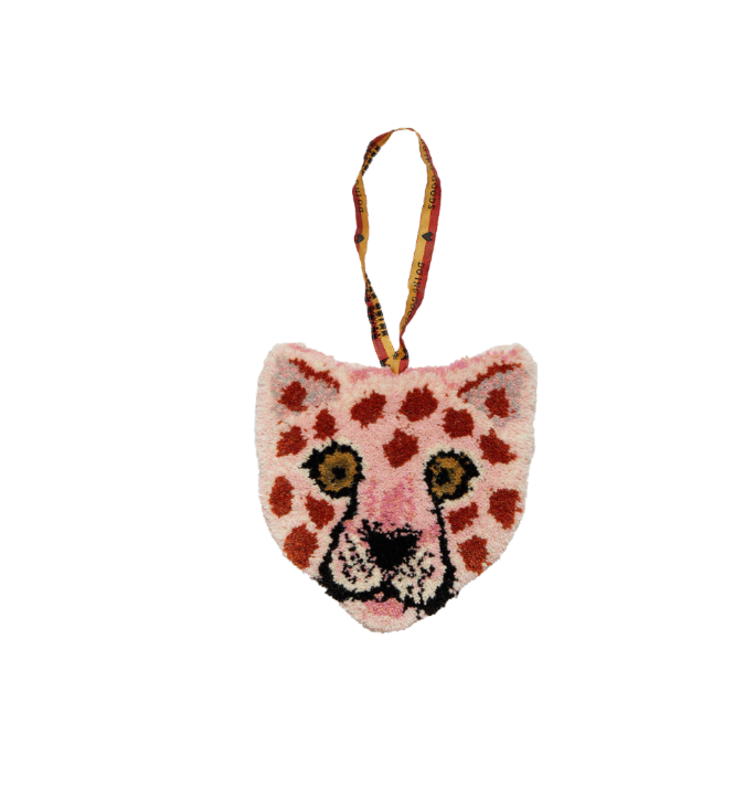 Pink Leopard Hanger