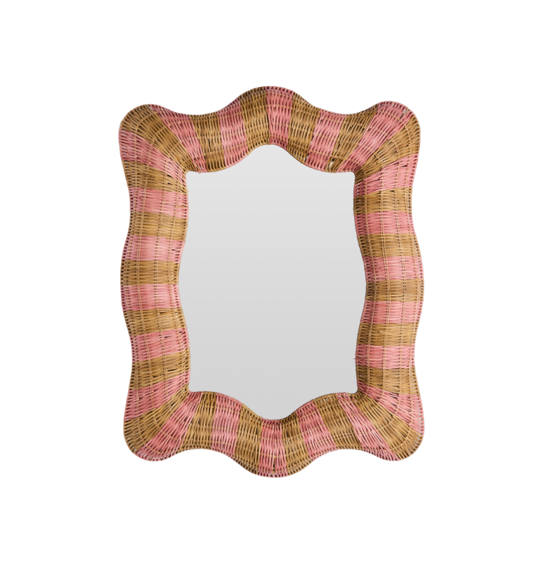 Guava Rattan Mirror