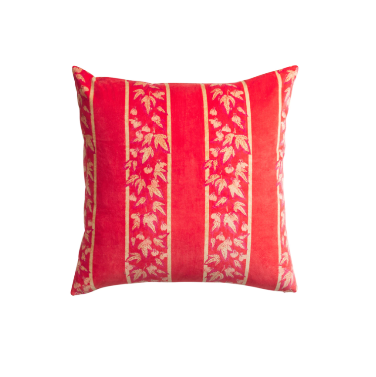 Vermillion Cushion
