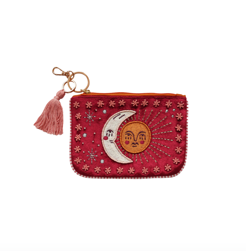 Sun with moon Pouch