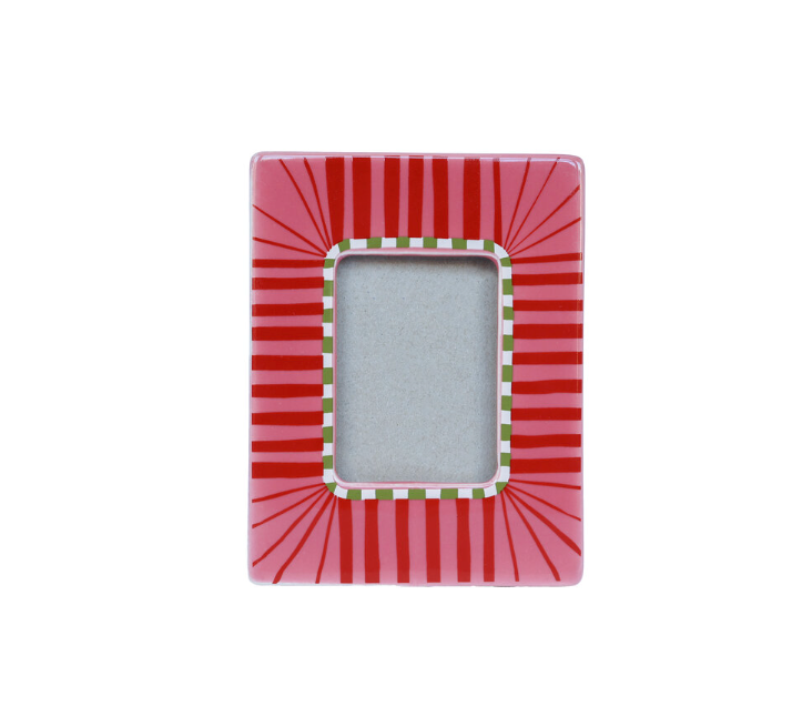 Pink Stripe Frame
