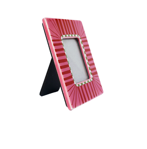 Pink Stripe Frame