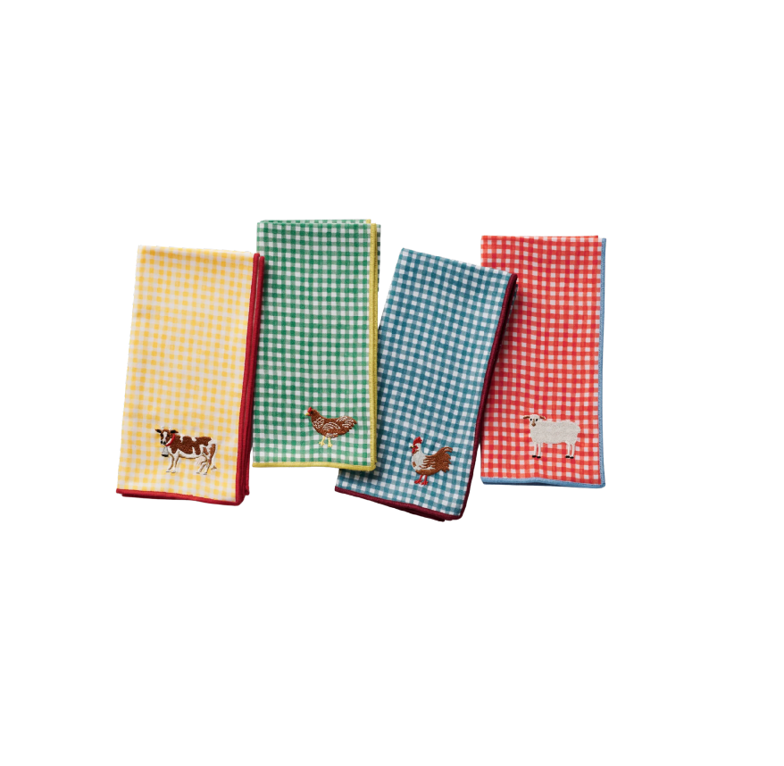 Farm Napkins Set of 4