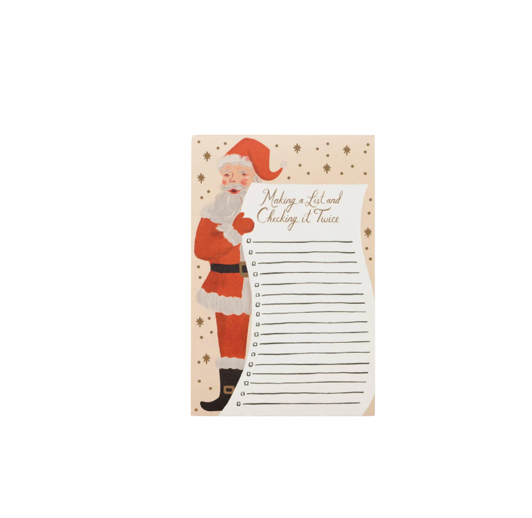 Santa's List Notepad