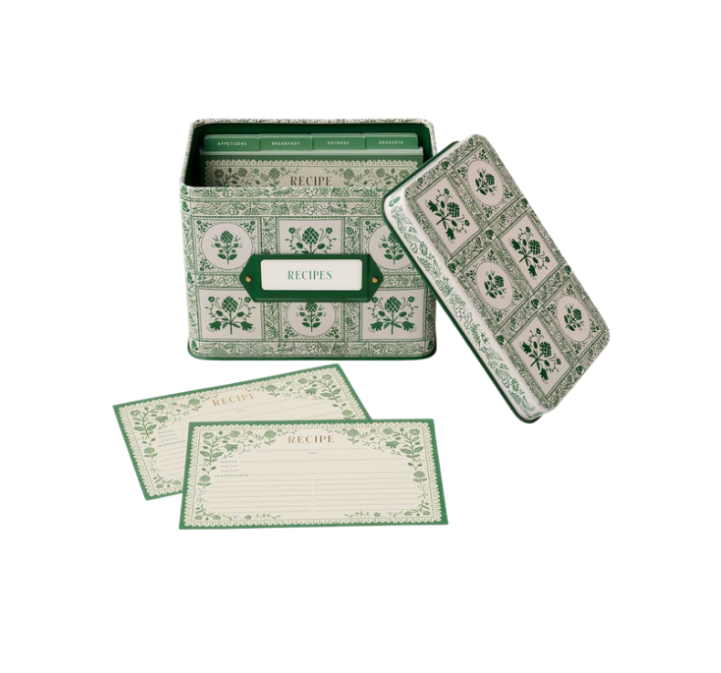 Artichoke Recipe Tin