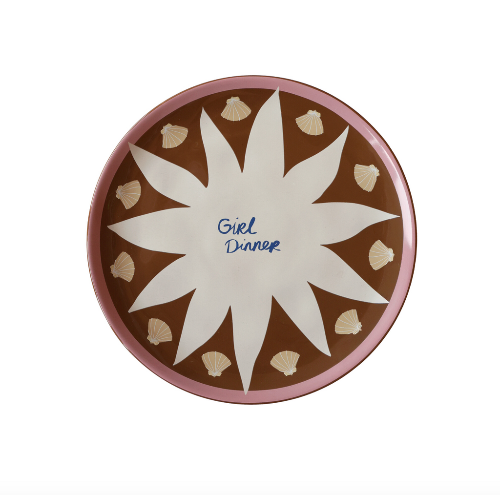Girl Dinner Plate