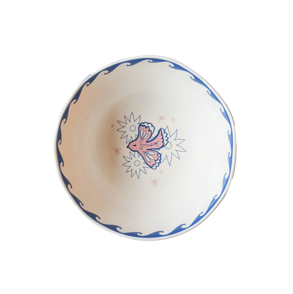Bird Waves Bowl