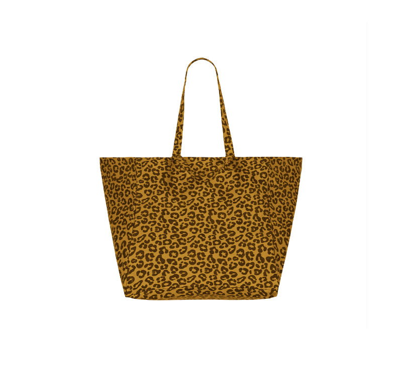 Caramel Leopard Bag