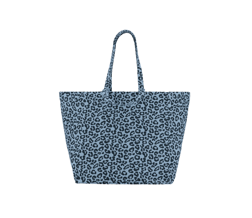 Blue Leopard Bag
