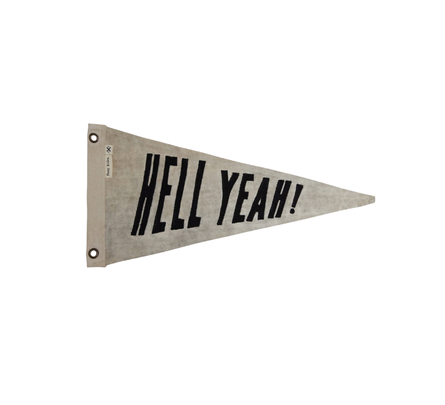 HELL YEAH Wall Art Banner