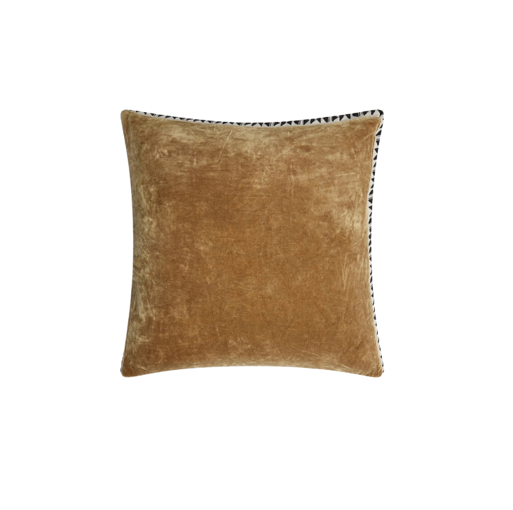 Toffee Velvet Cushion