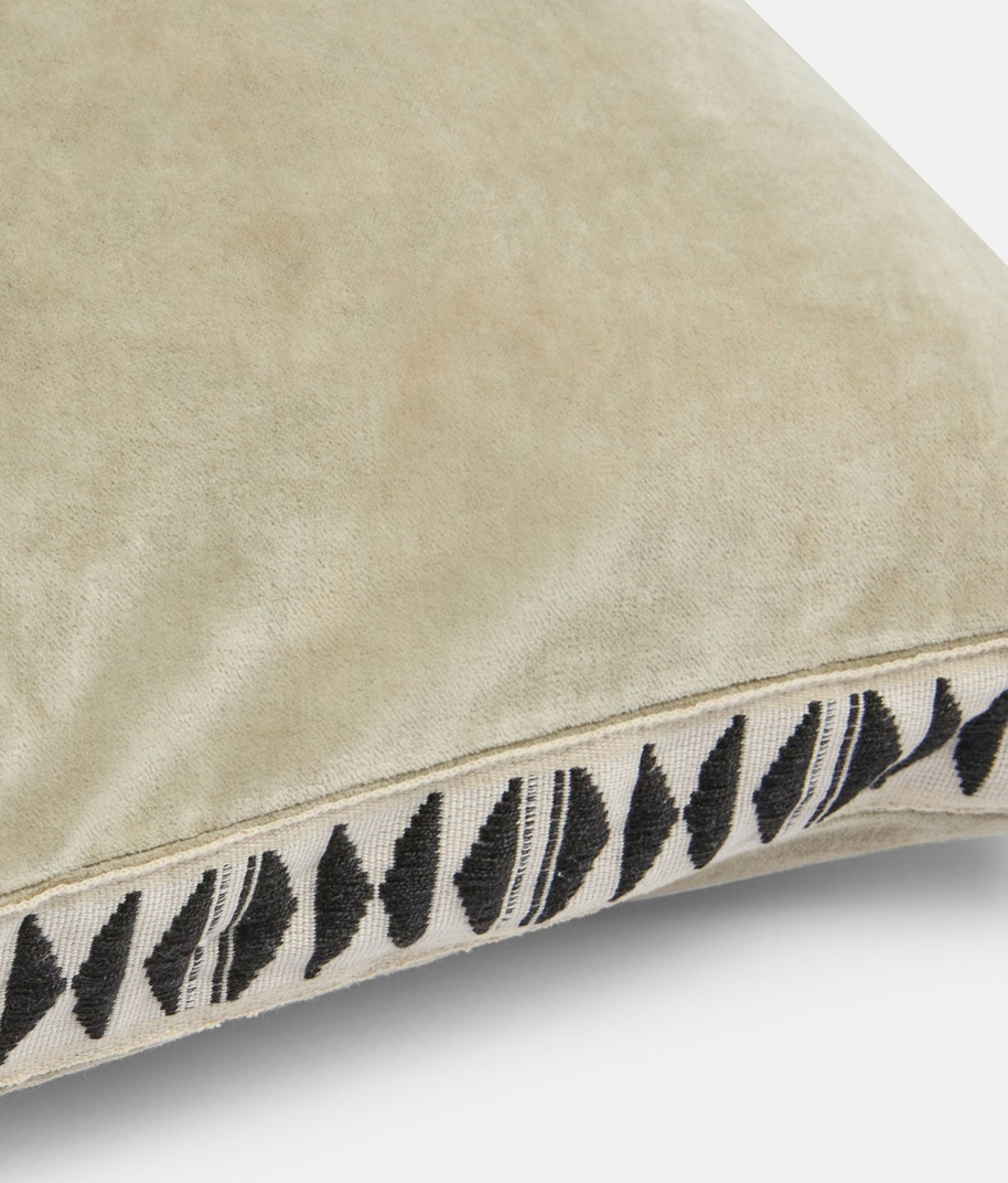 Light Safari Velvet Cushion