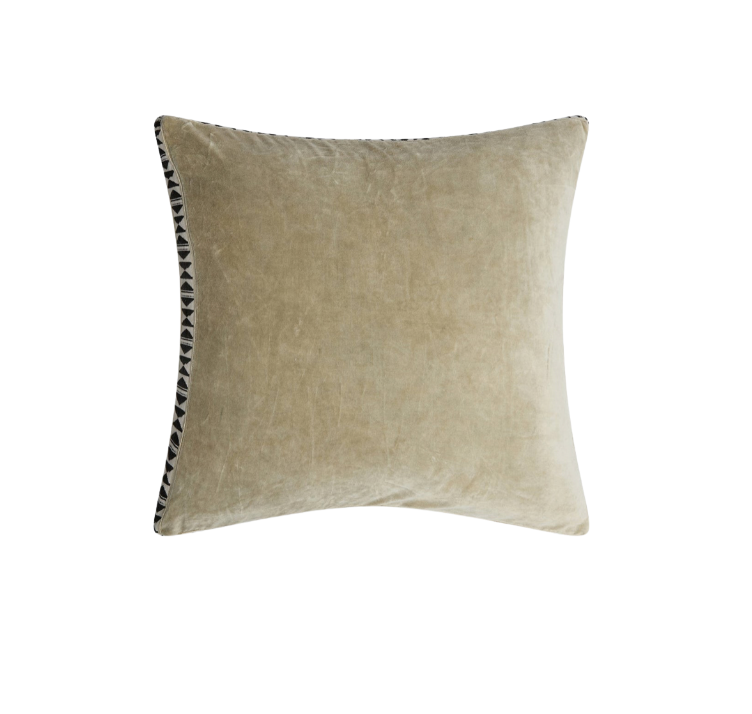 Light Safari Velvet Cushion
