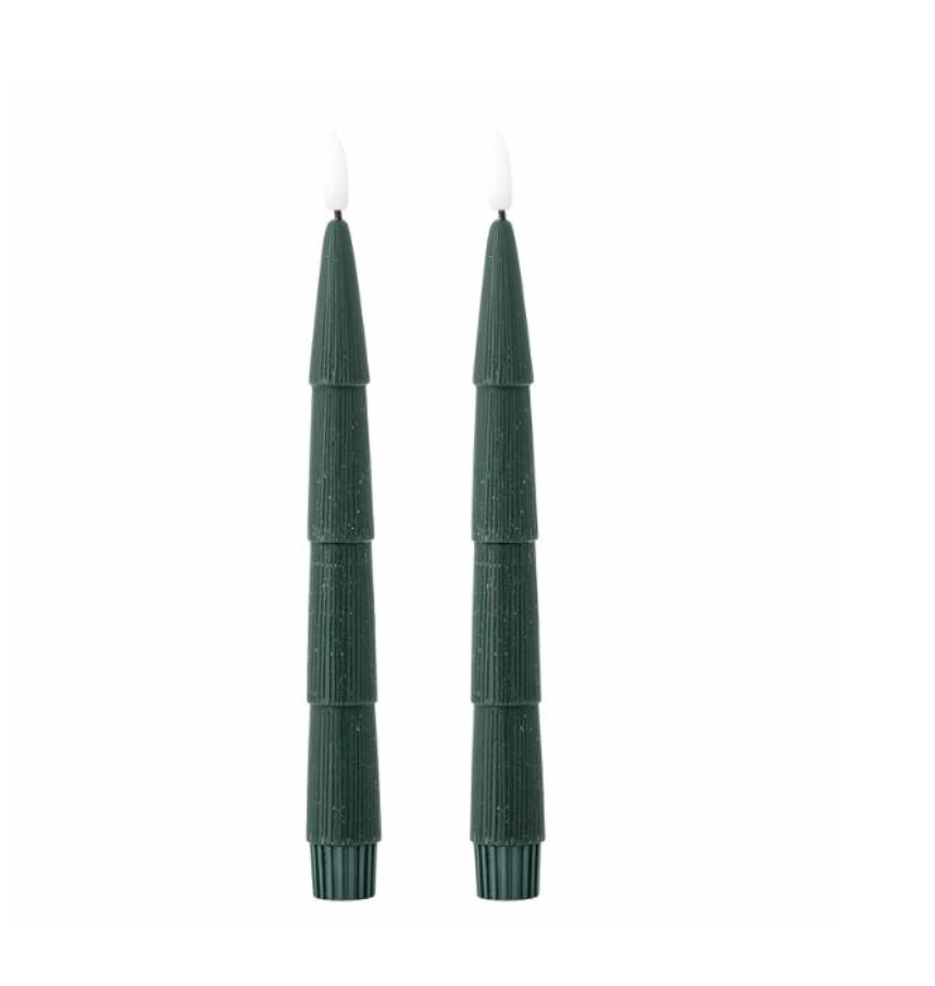 Tree LED Candle Set of 2