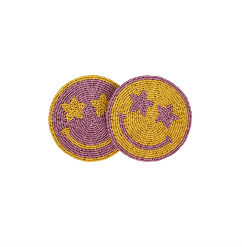 Lilac Coaster Smiley