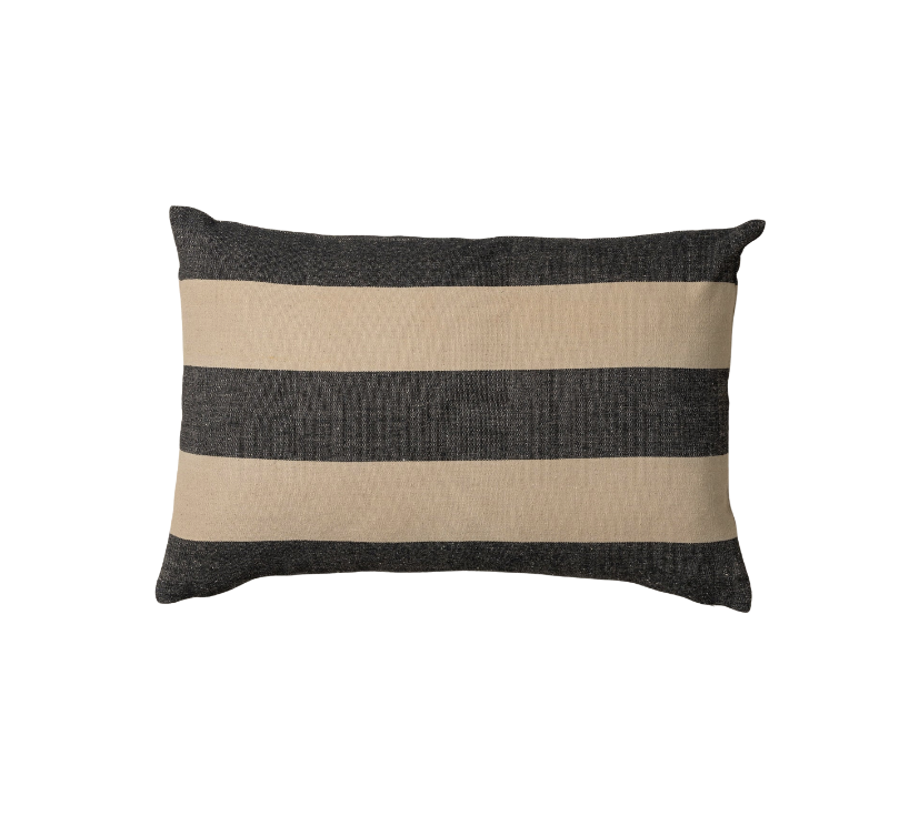 Stripe Down Lumbar Cushion