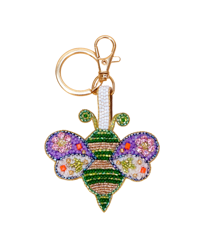 Busy Bee Keychain