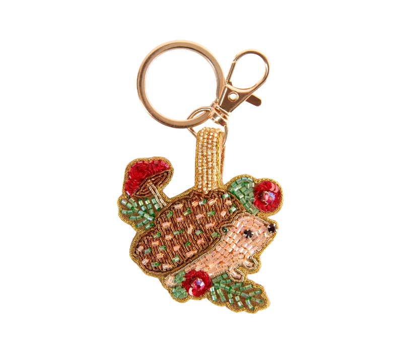 Hedgehog Keychain