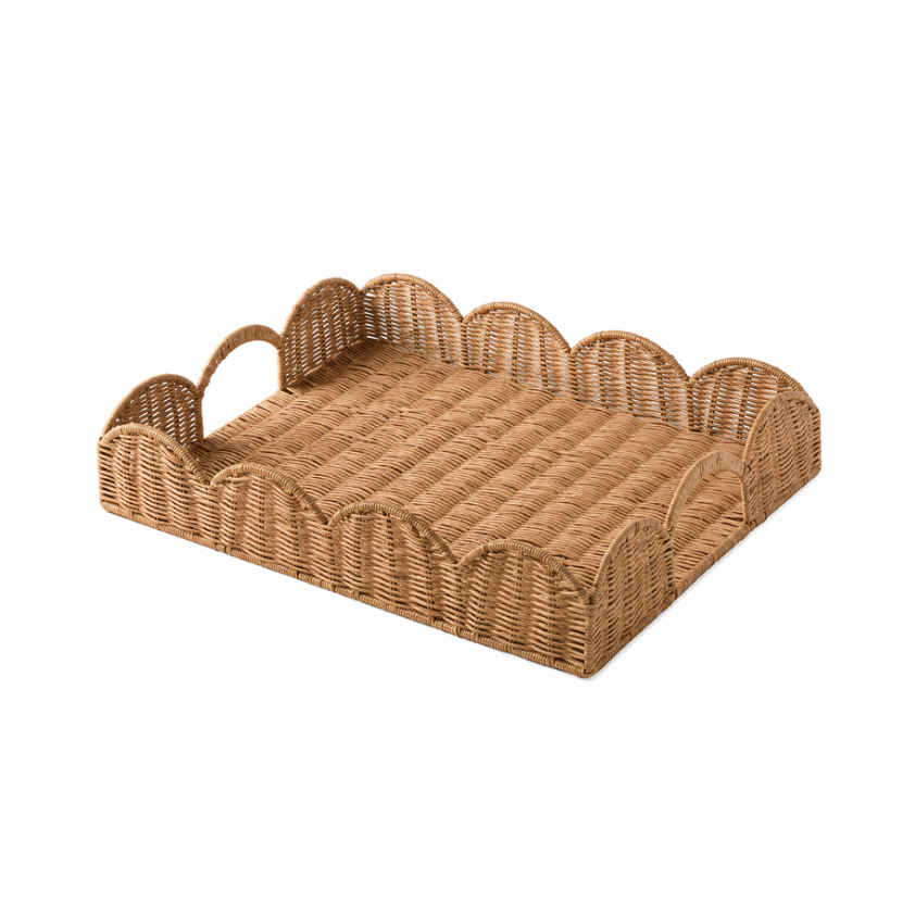Melrose Scallop Big Tray