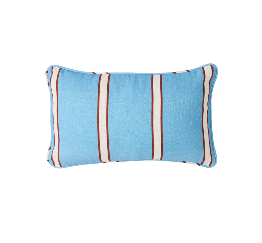 Blue Piazza Cushion