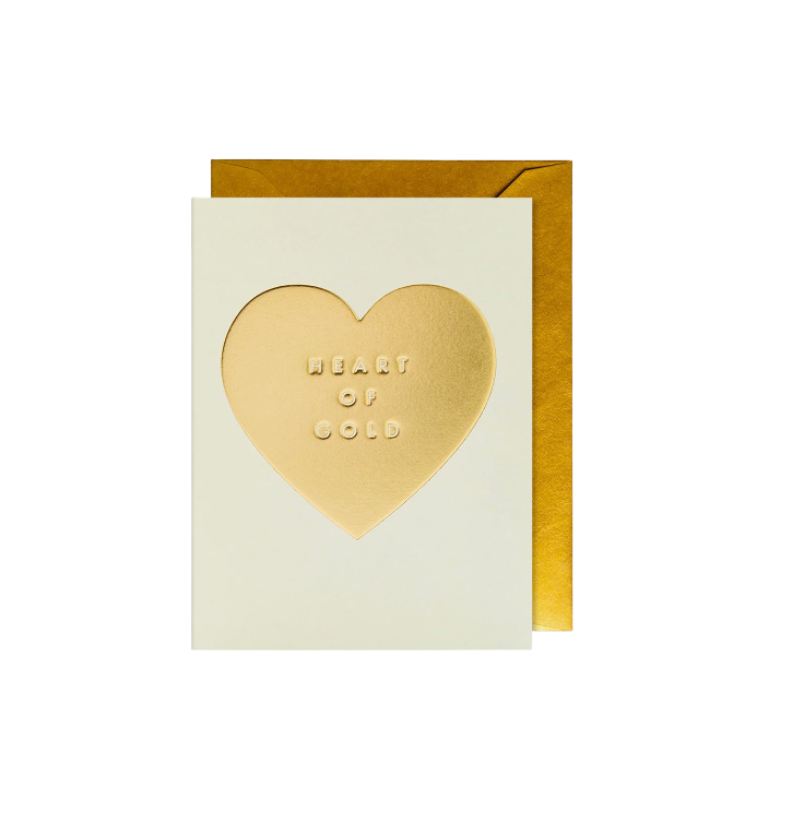 Heart of Gold card