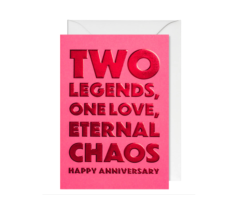 Two Legends Card
