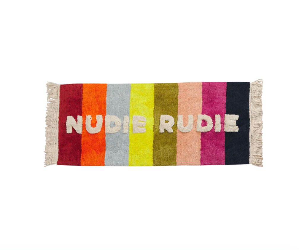 Cornflower Nudie Rudie Bath Mat