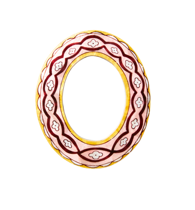 Pink Waves Mirror