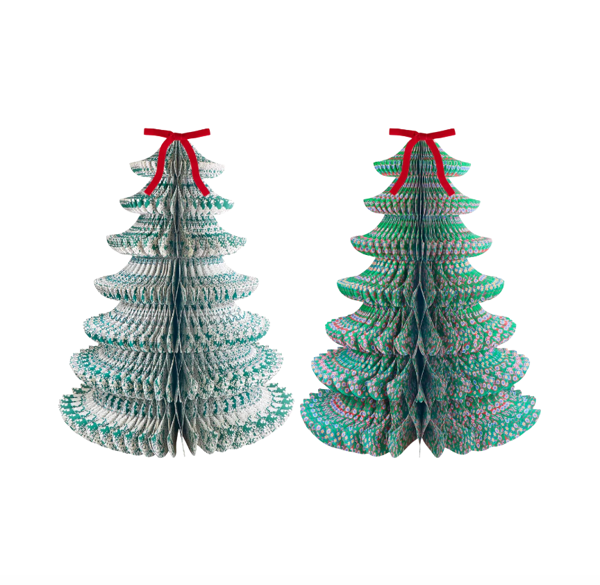 Giant Honeycomb Trees Set of 2
