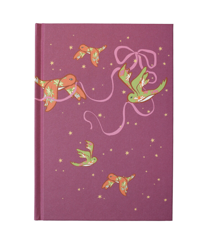 Purple Bird Notebook