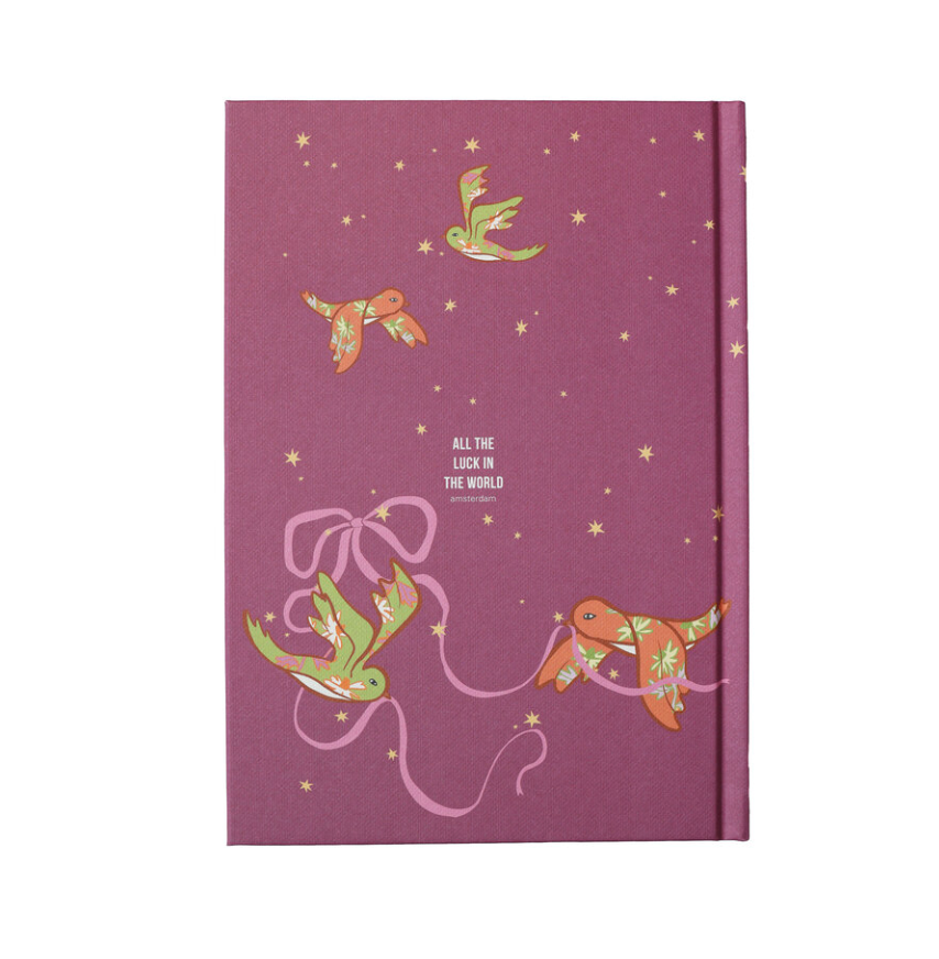 Purple Bird Notebook