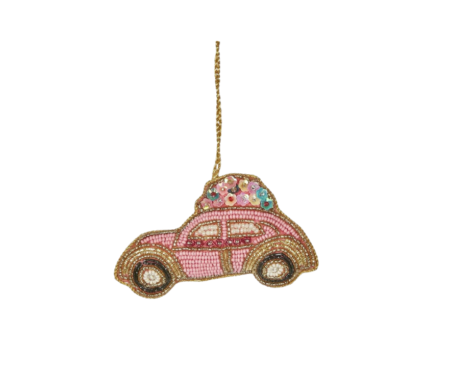 Pink Car ornament