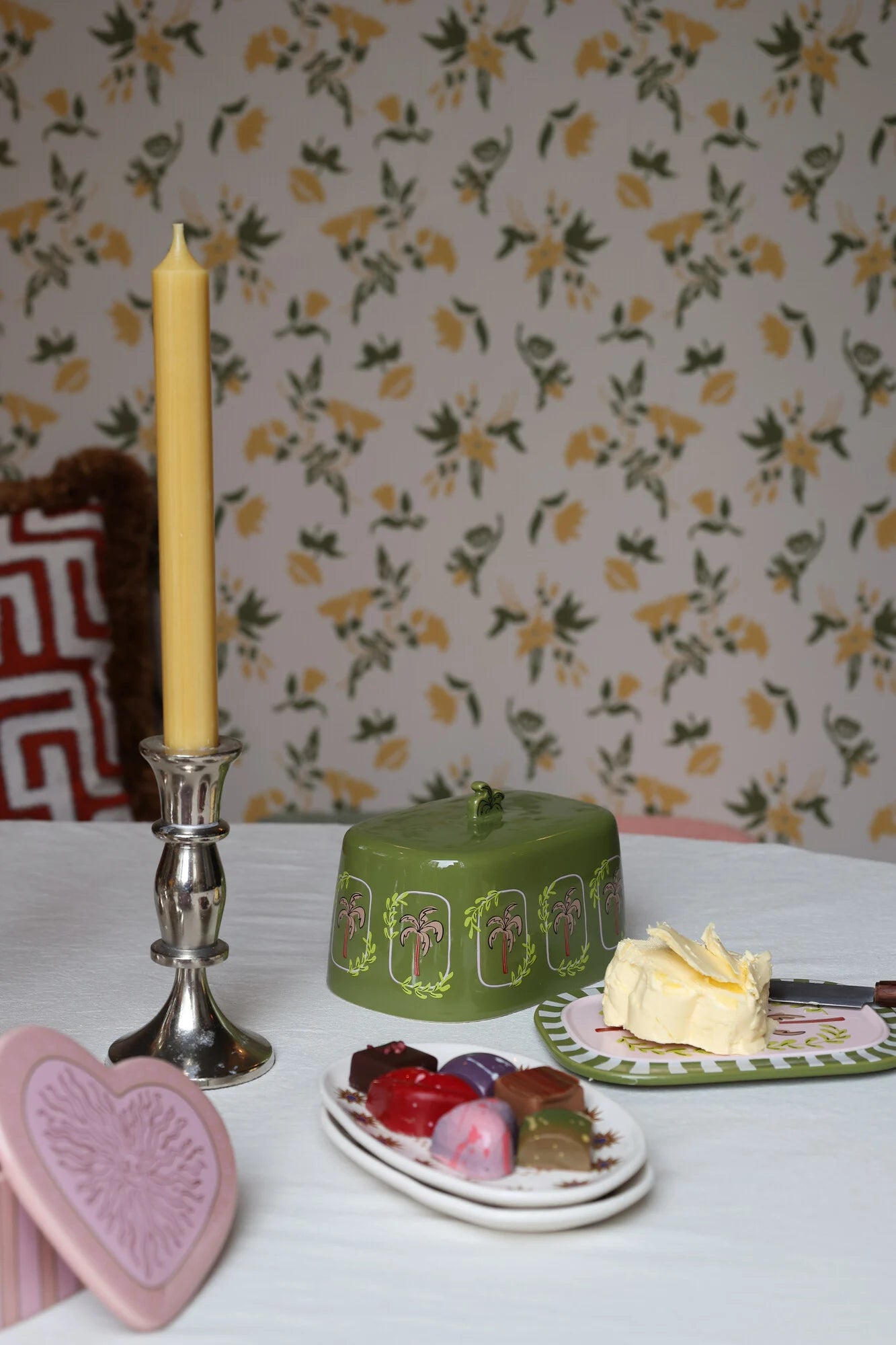 Palm Butter Dish