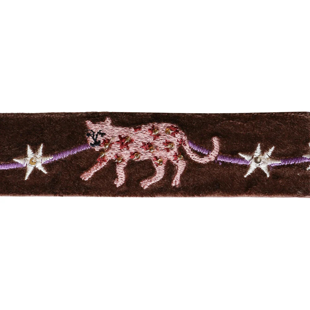 Leopard Velvet Tray