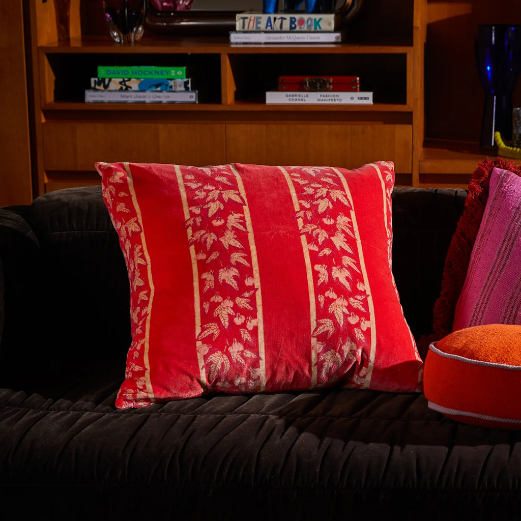 Vermillion Cushion