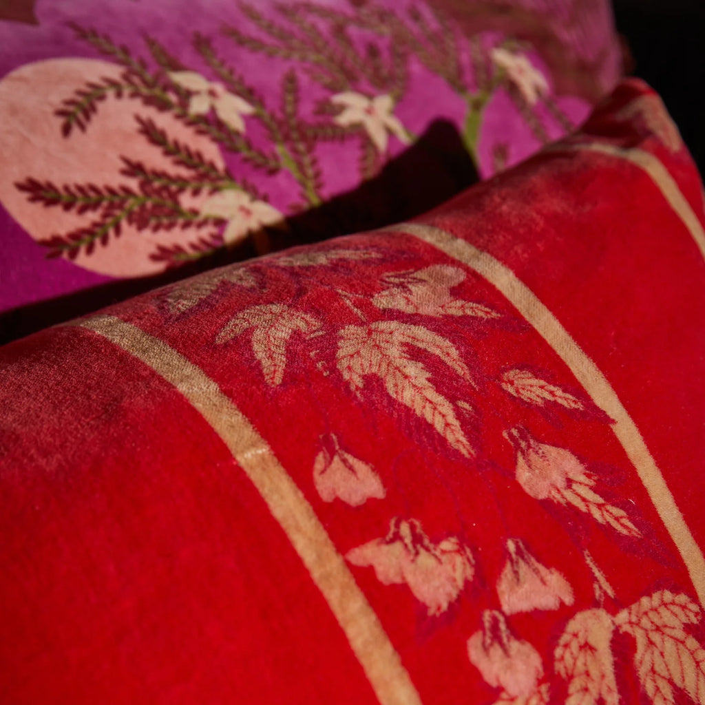 Vermillion Cushion