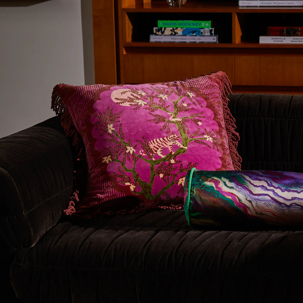 Tiger Pink Cushion