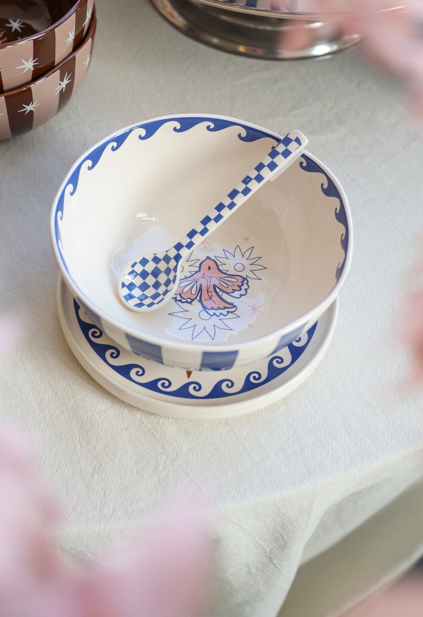 Bird Waves Bowl