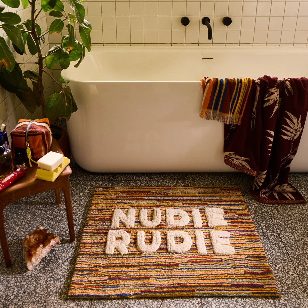 Burnt Nudie Rudie Bath Mat