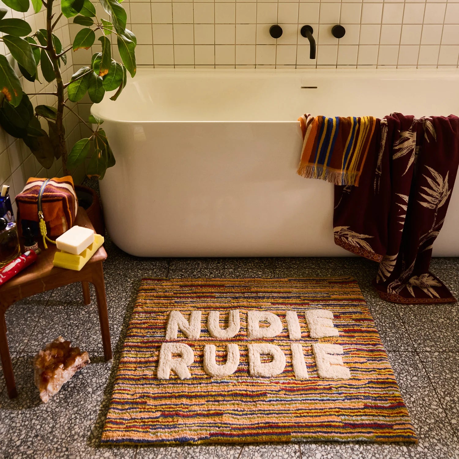 Burnt Nudie Rudie Bath Mat