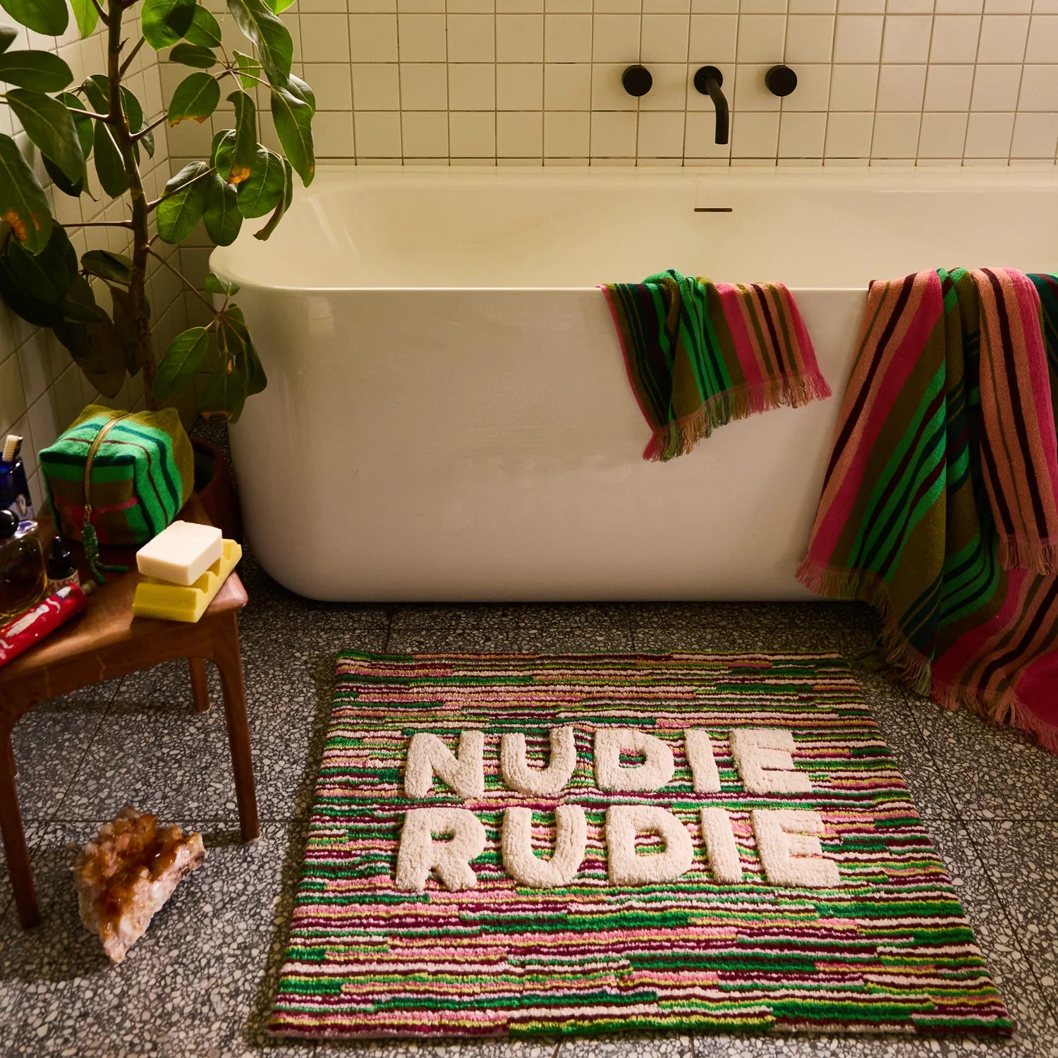 Rosewood Nudie Rudie Bath Mat