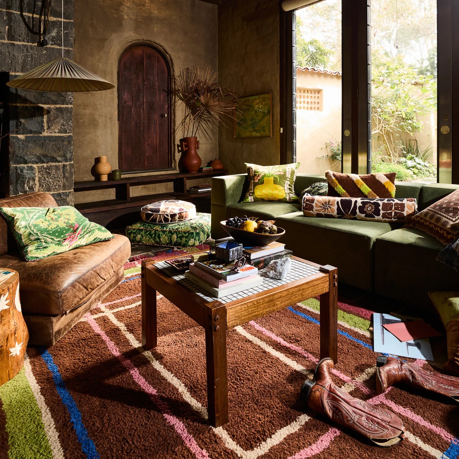 Hunter Green Cushion