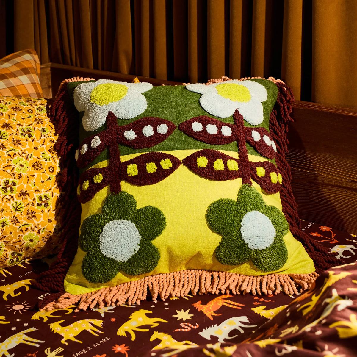Double Flower Cushion