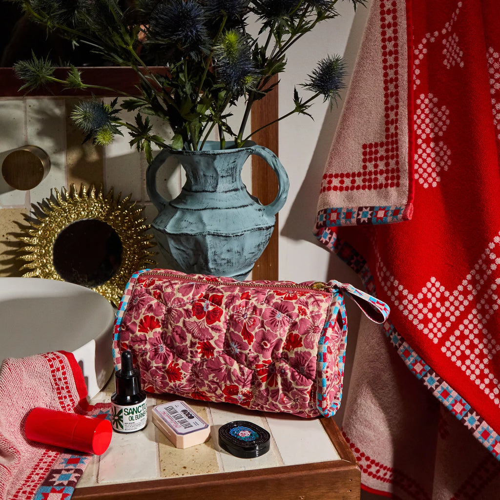 Poppy Round Wash Bag