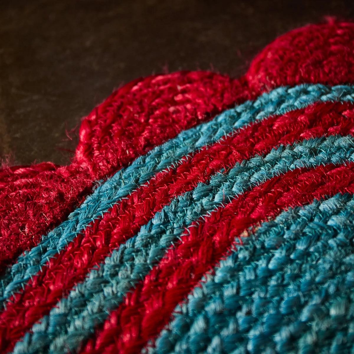 Heart Jute Rug