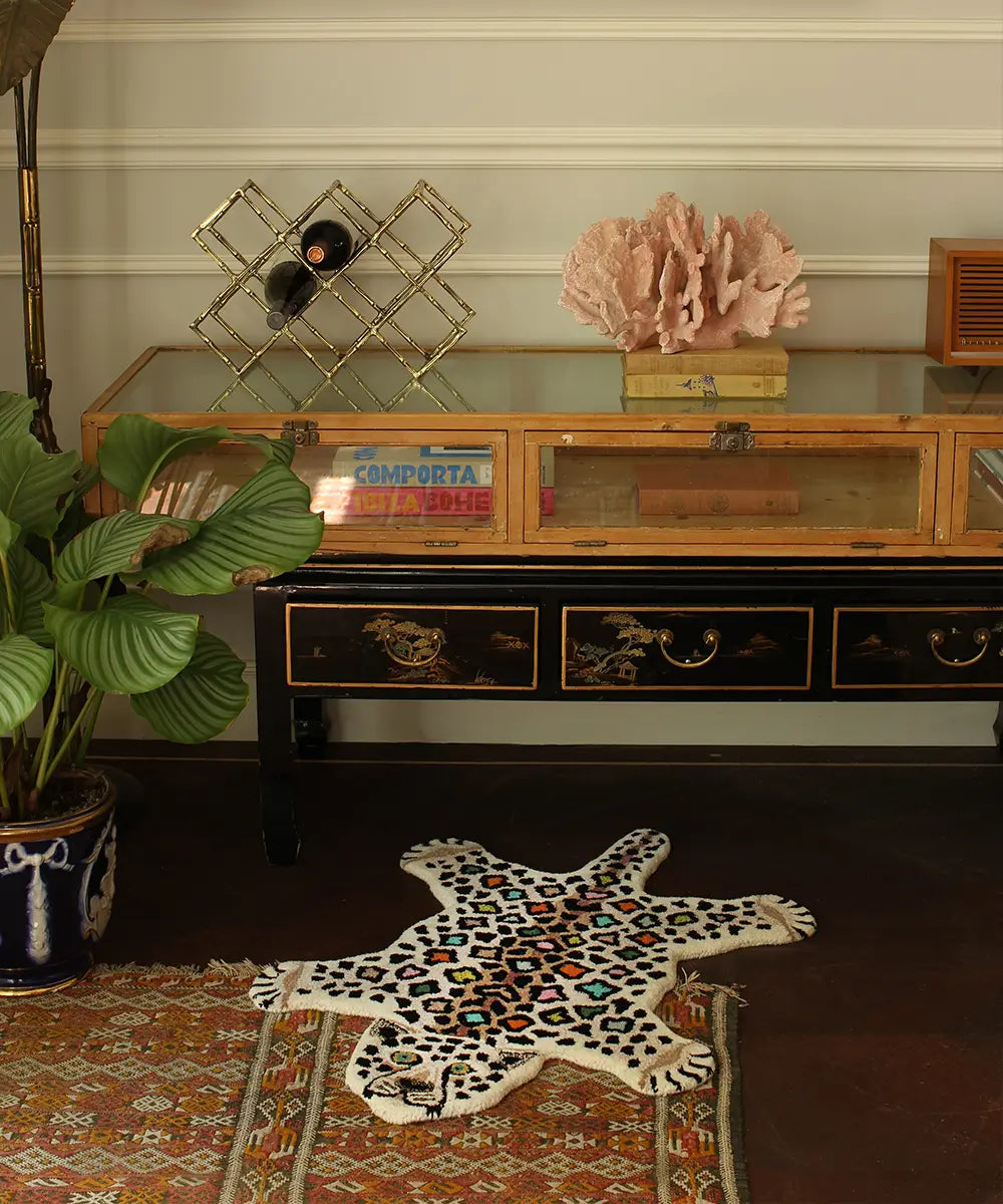 Disco Leopard Rug