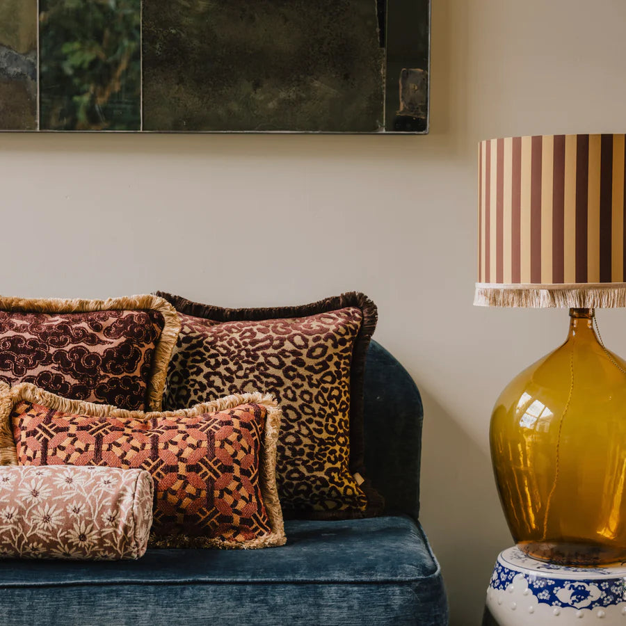 Maya Chocolate Cushion